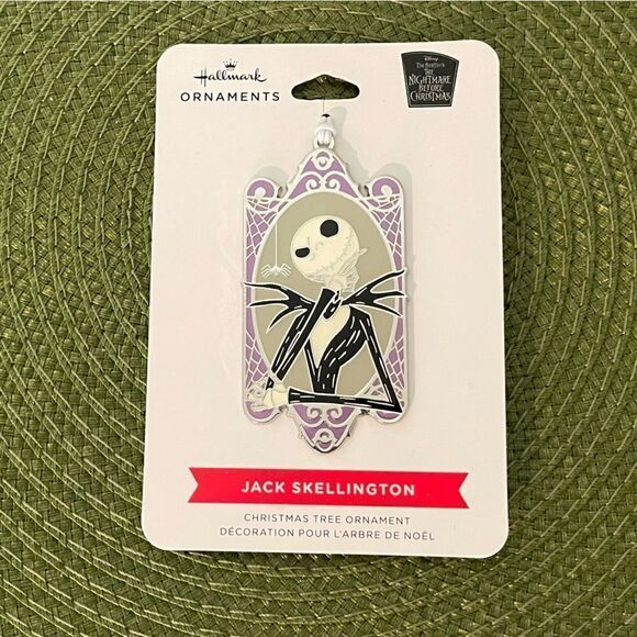 Hallmark Disney Jack Skellington Metal Nightmare Before Christmas Ornament NWT - Picture 2 of 4